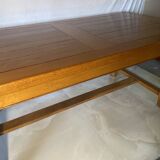 Solid oak farmhouse table