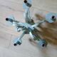 Lustre en bois style Gustavien