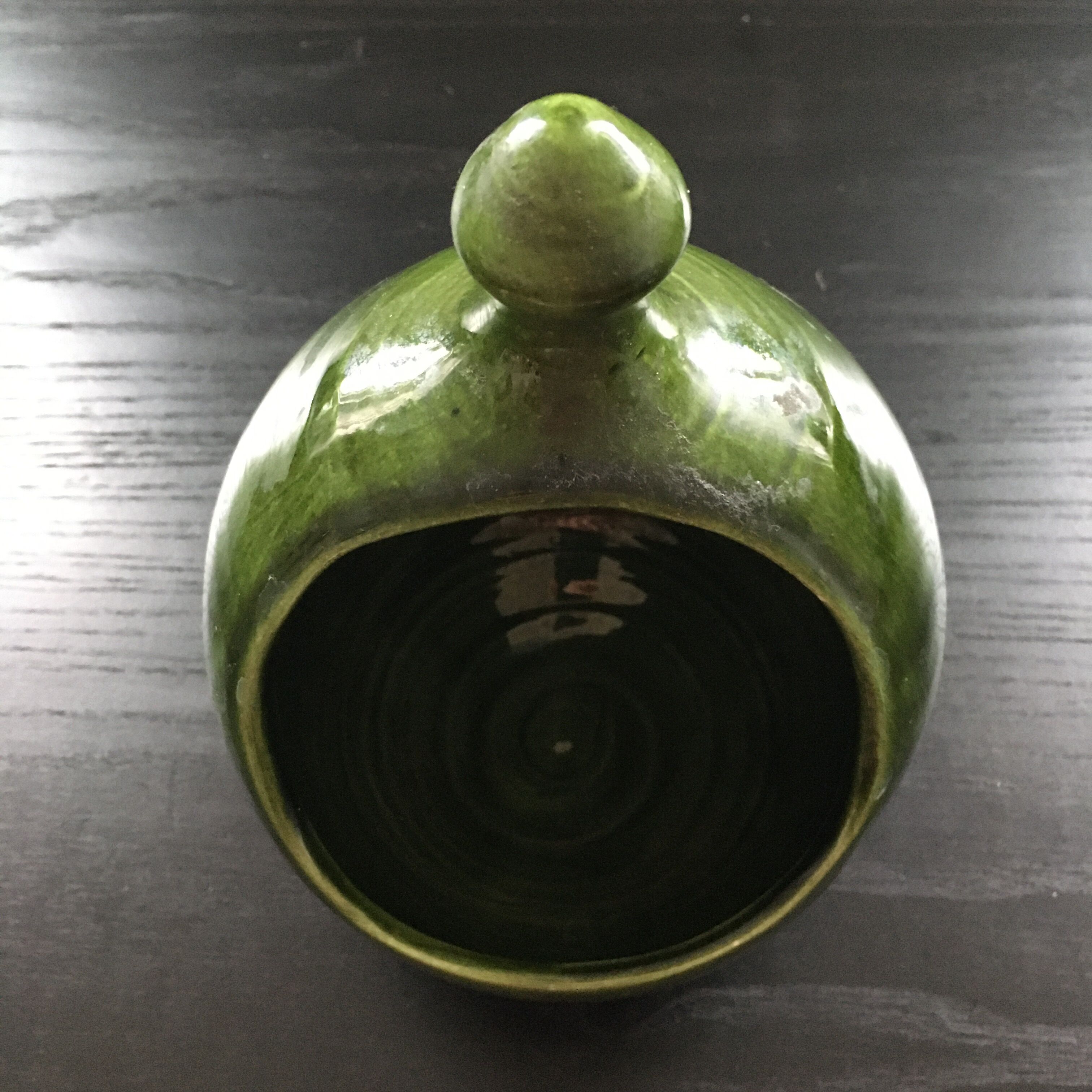 Pot à sel vert provençal