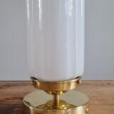 Opal glass table lamp