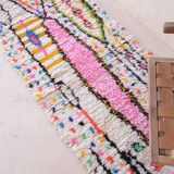 Tapis de couloir azilal coloré