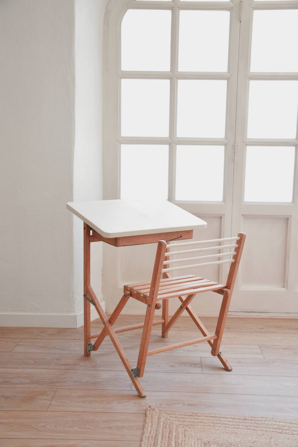 Plideal 60's Foldable School Desk