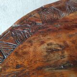 African Brutalist Table