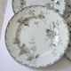 Lot of 6 plates flat model "Rosette" st Amand