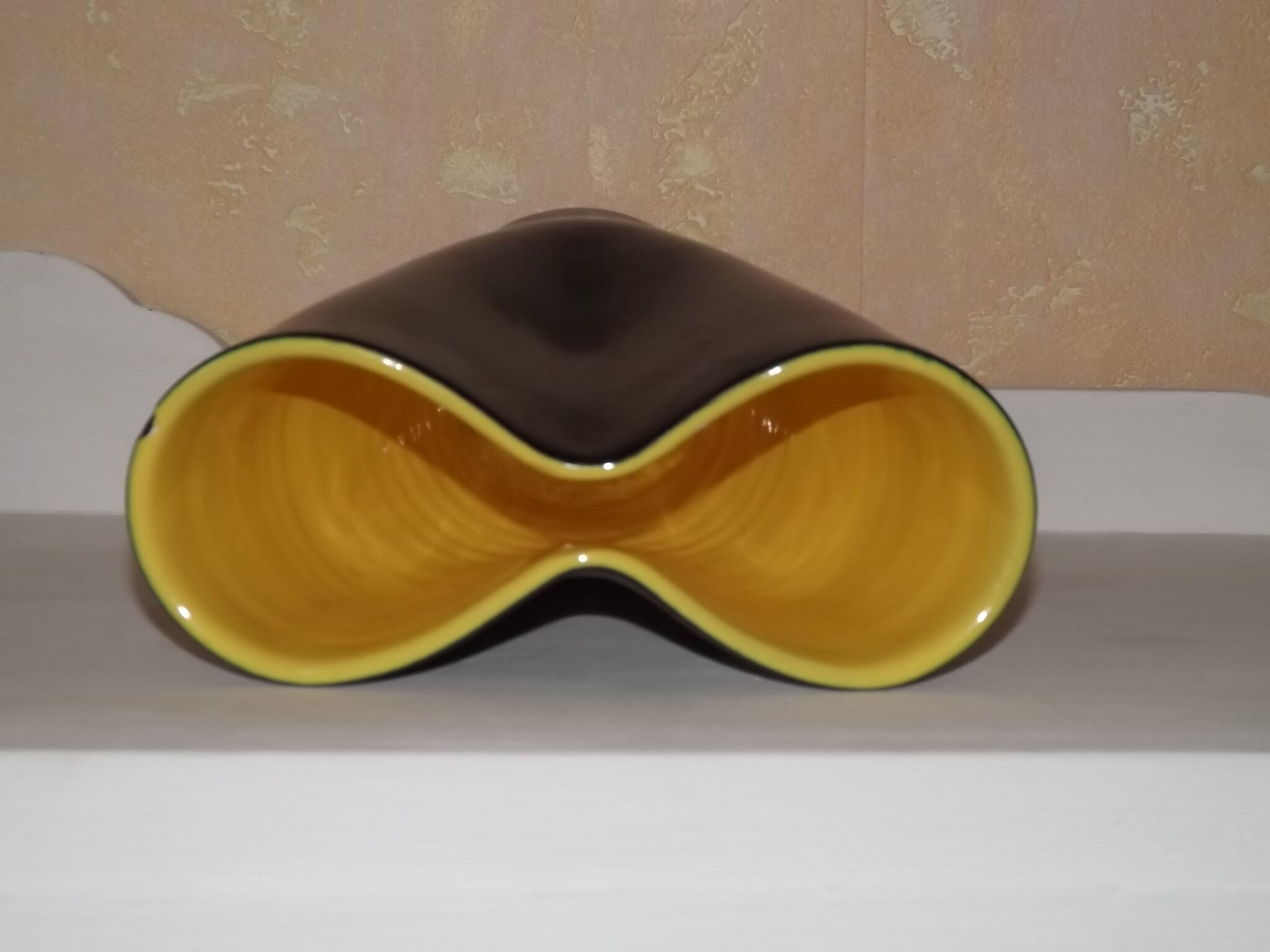 Vase Elchinger en corolle 1950 vintage