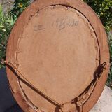 Cadre ancien en bois sculpté