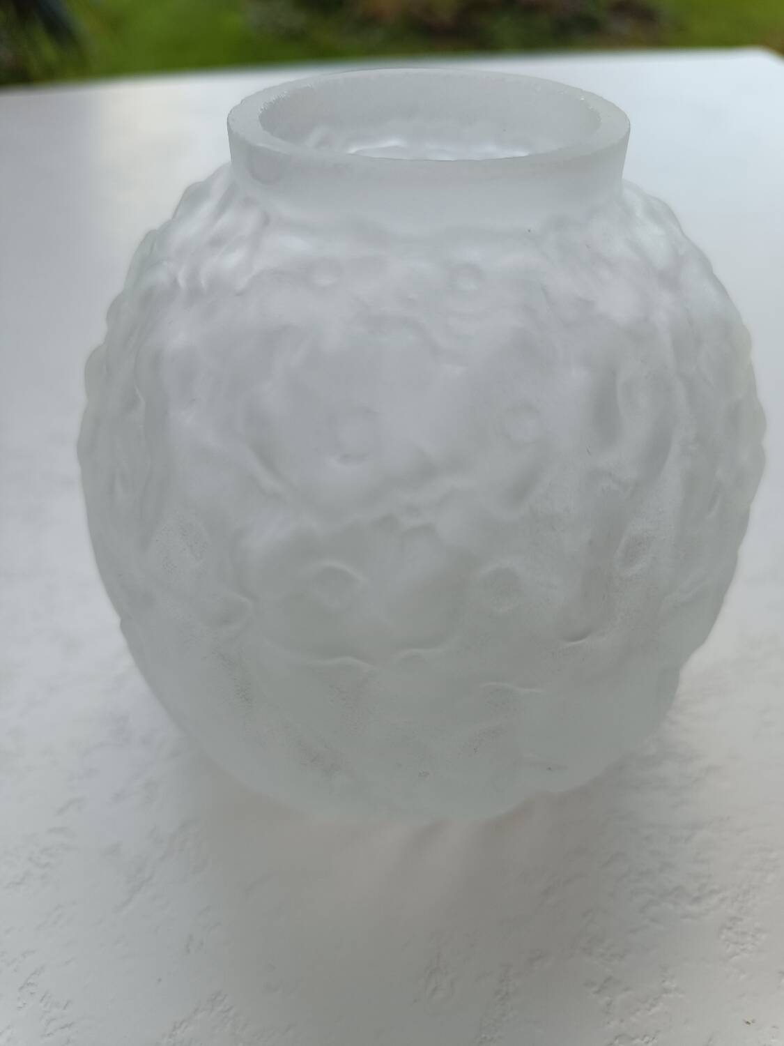 Art Deco ball vase