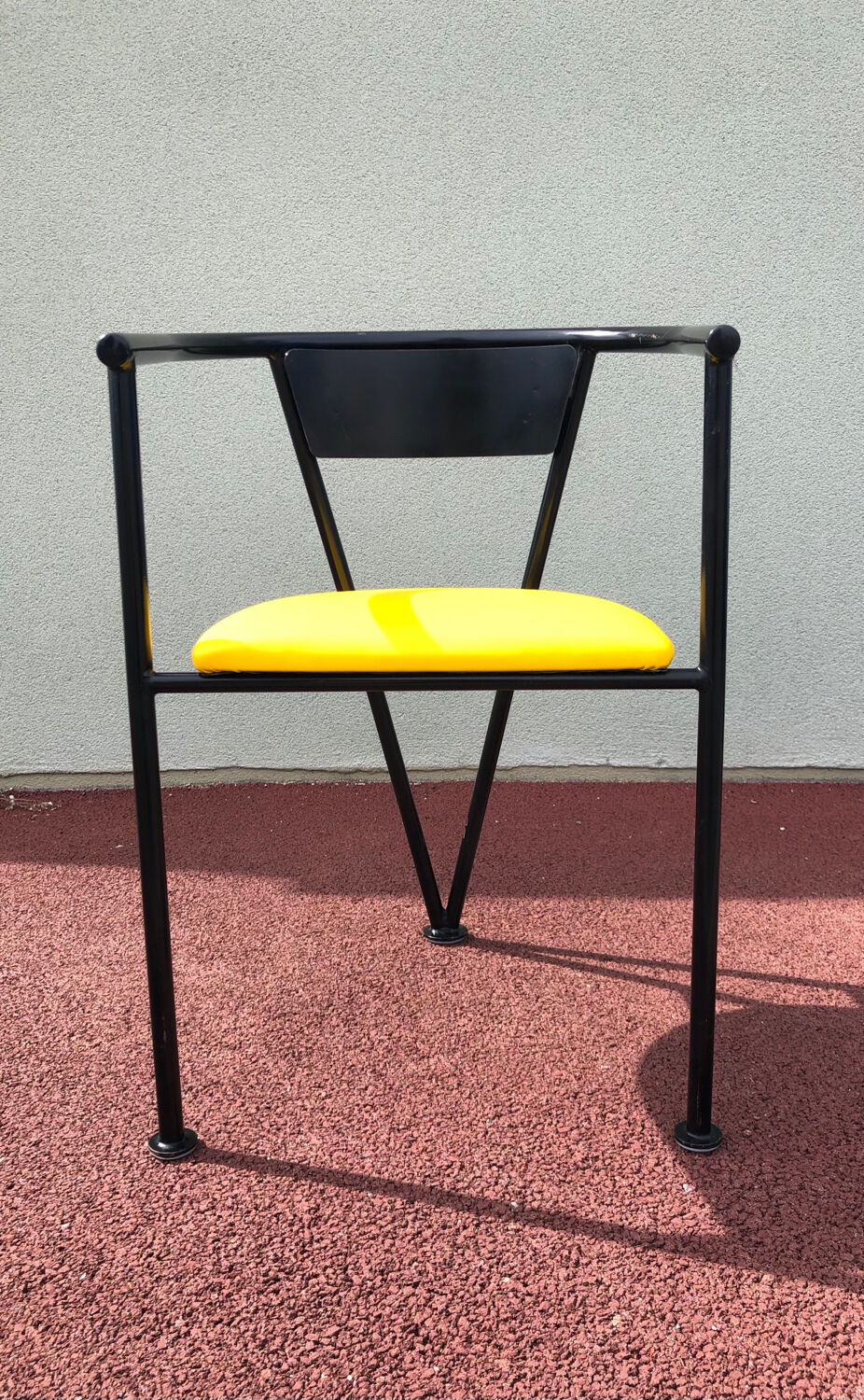 Chaise de bureau tripode, design vers 1980