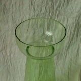 70's vintage glass hyacinth vase