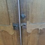 Oak closet doors pair