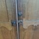 Oak closet doors pair