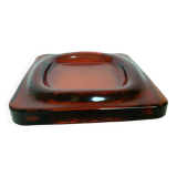 Square glass tray