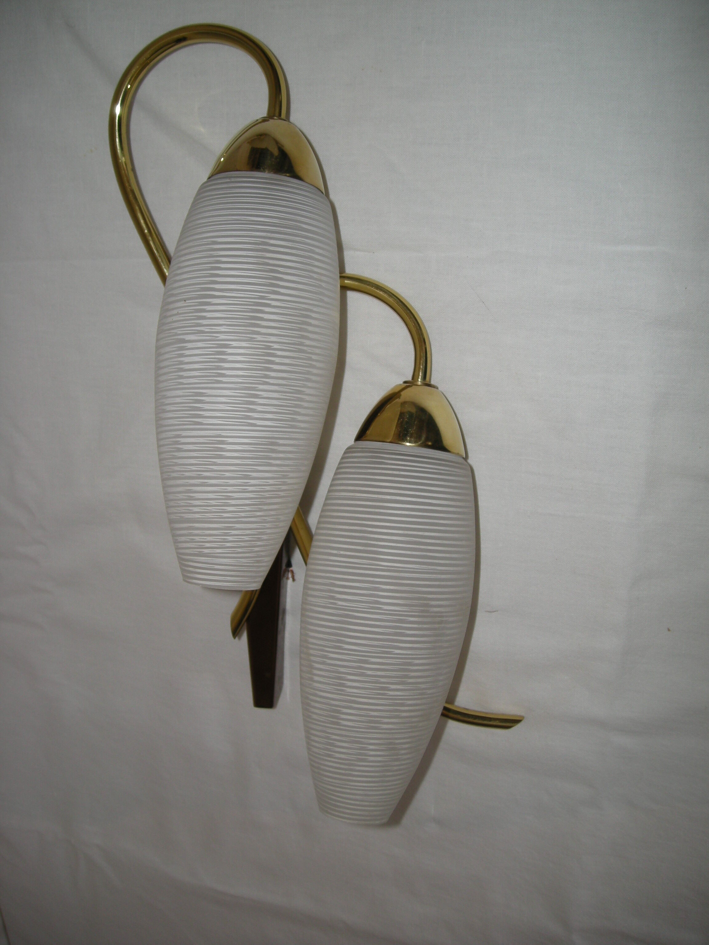 Pair of double sconces from the 50s