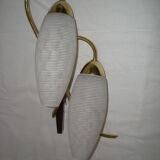 Pair of double sconces from the 50s
