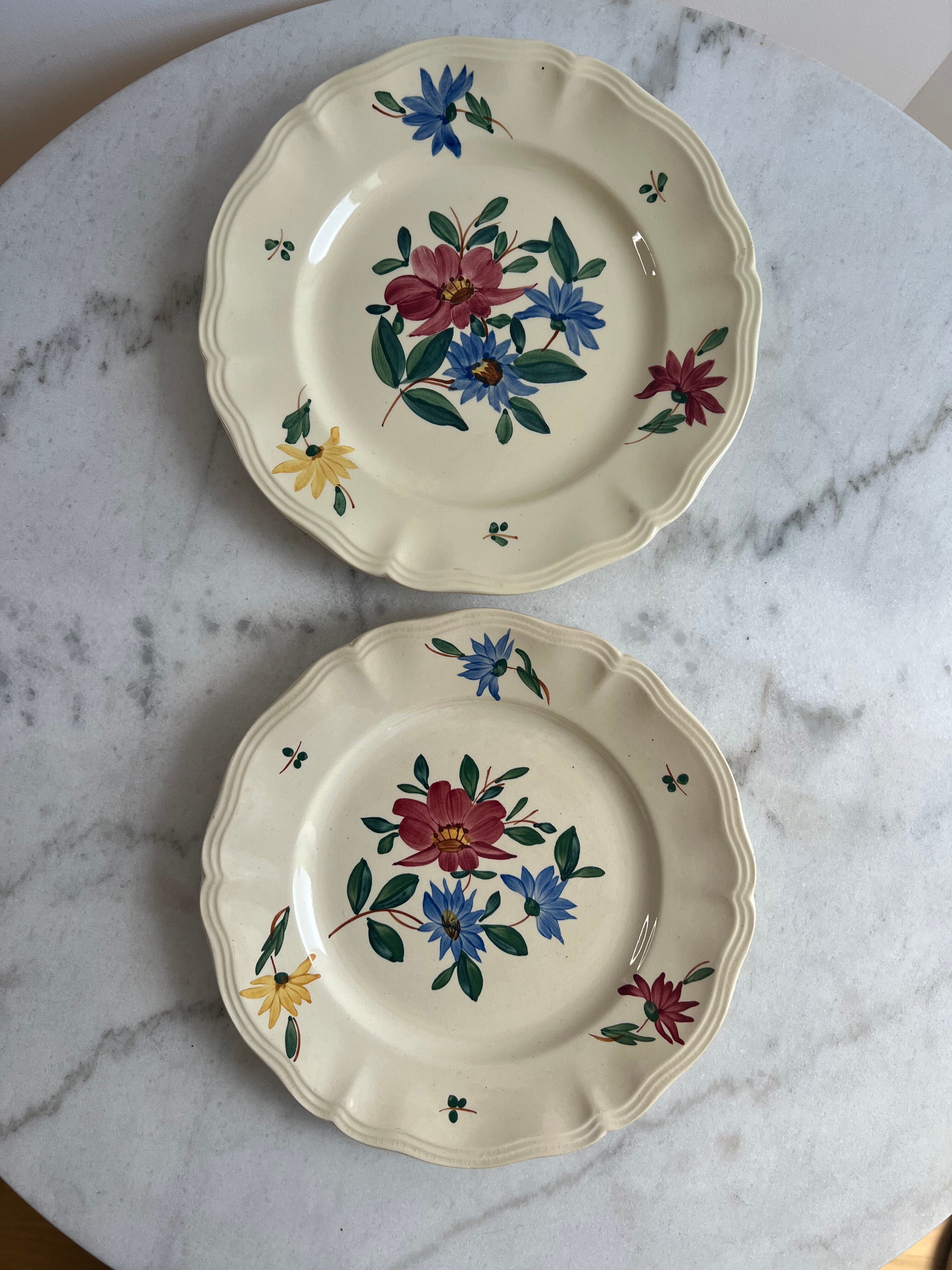 Petite assiette plate Sarreguemines et Digoin