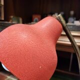 Vintage red desk lamp