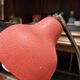 Lampe rouge de bureau vintage
