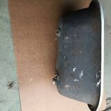Old cast iron bathtub
