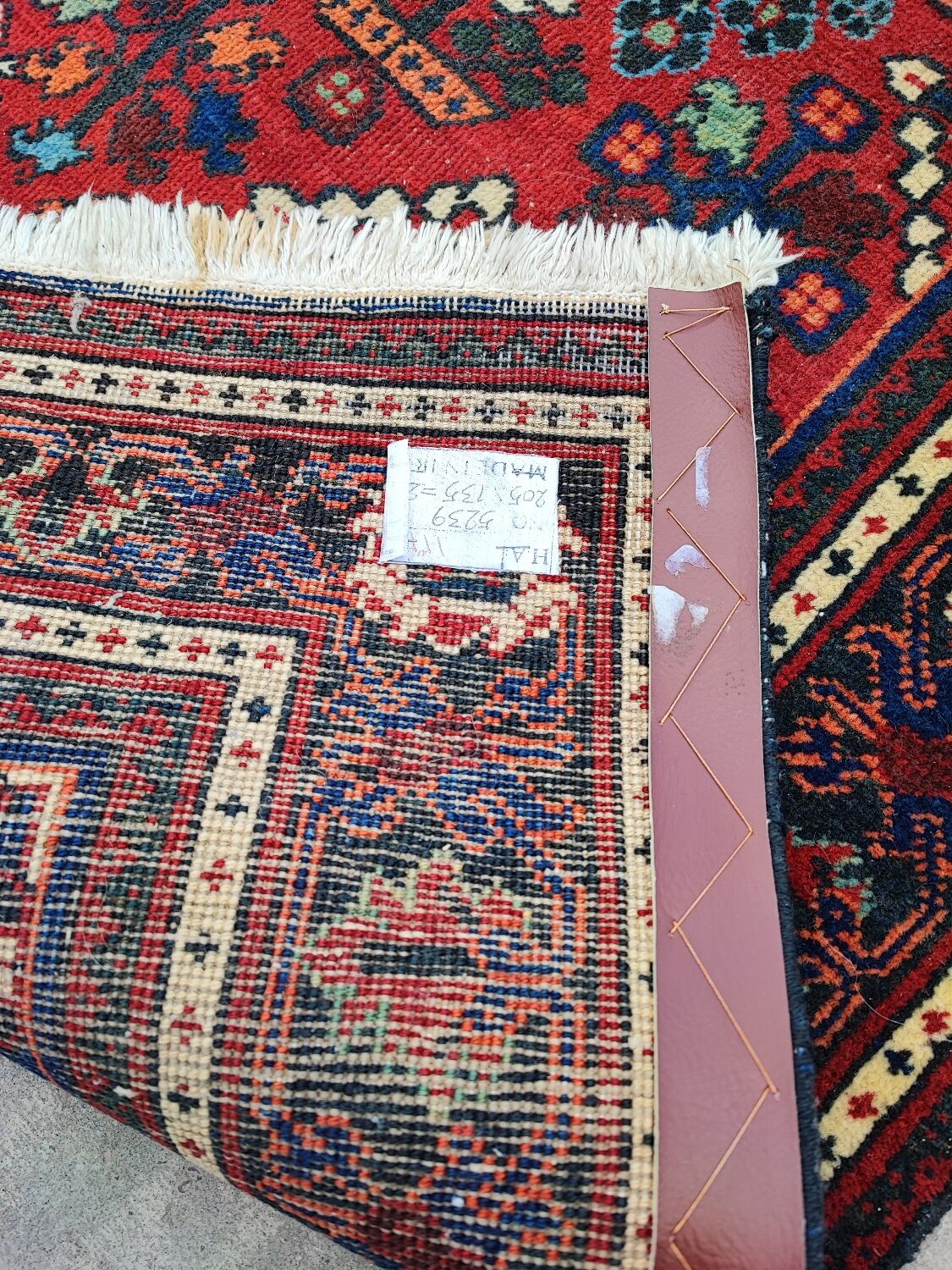 Handmade Iran carpet 205 x 135