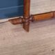 Antique faux bamboo mirror