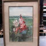 The watercolor "Iris".