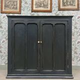 Black patinated Parisian buffet