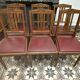 Set of 6 art-deco chairs