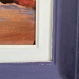 Old bouquet painting