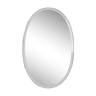 Oval beveled mirror 1950s