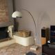 Arc Guzzini floor lamp. 1970. Italy. Marble base.