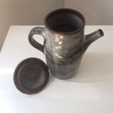 Beautiful stoneware coffee pot from the loir region, 1950s, thierry and chantal robert
