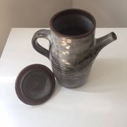 Beautiful stoneware coffee pot from the loir region, 1950s, thierry and chantal robert