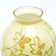 Art Deco vase, double-layered glass, 1930s