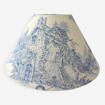 Pastoral toile de Jouy lampshade