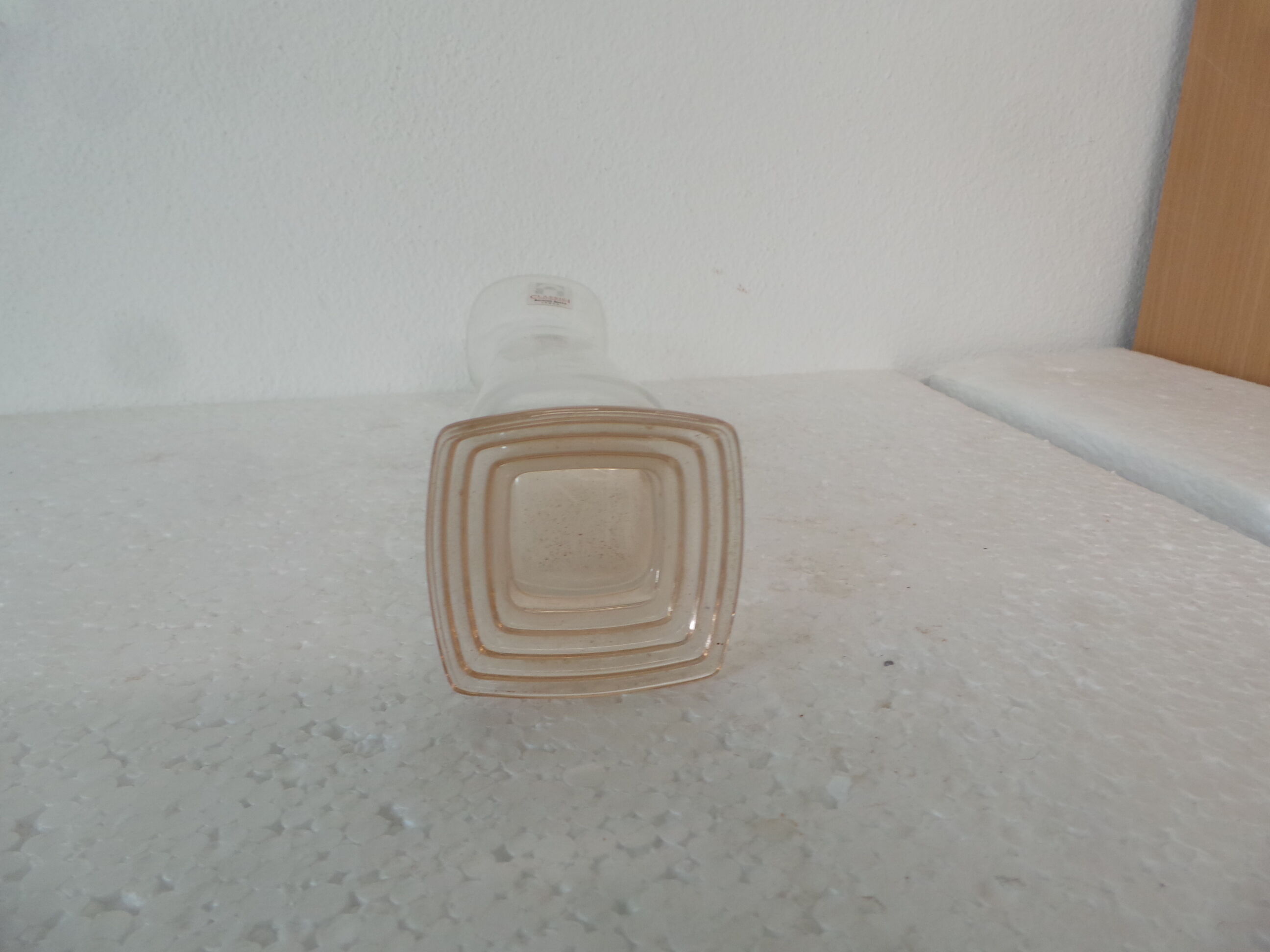 Rocco Bormioli glass vase