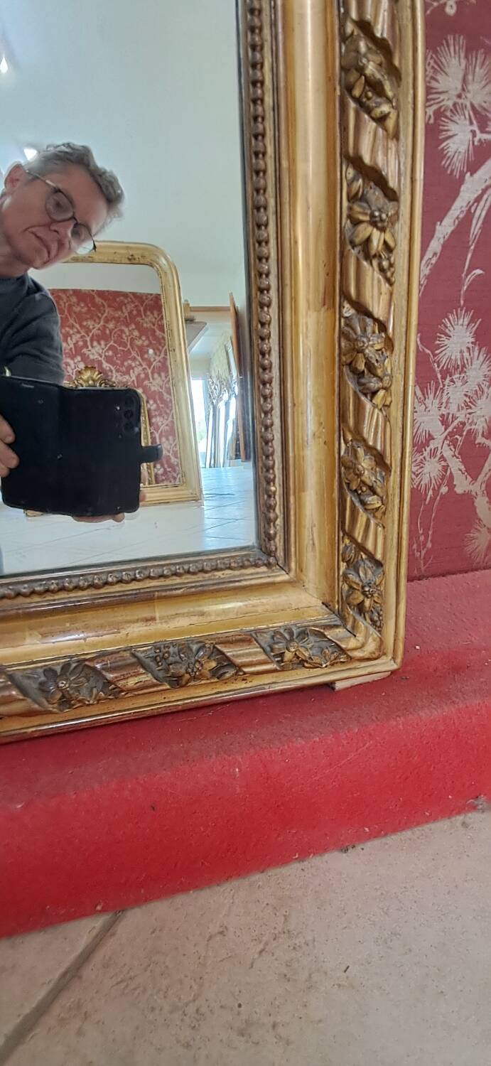 Louis Philippe period mirror 157 x 97