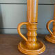 Pair of ceramic candle holders from Biot