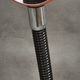 1970s Italian Orange Space Age Adjustable Gooseneck Table Lamp