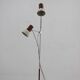 1970s chrome & metal adjustable floor lamp, czechoslovakia