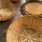 Wall composition of baskets