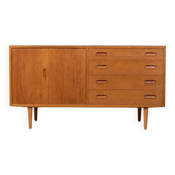 Vintage Sideboard Chest of Drawers Hundevad Oak 60s Mid-Century