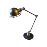 Workshop lamp Jieldé 2 industrial arm patina graphite rifle barrel