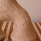 Raw tamegroat wabi sabi pottery sculpture