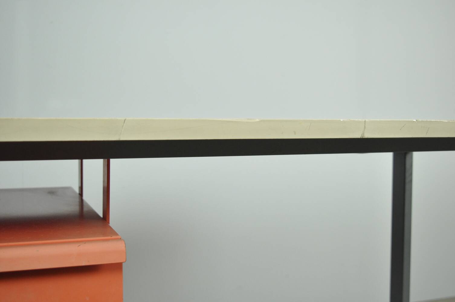 vintage industrial Result desk by Friso Kramer for Ahrend, 1950s Netherlands