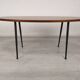 Vintage oval coffee table