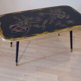 Coffee table decor flower years 60