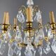 Louis XV style chandelier with pendants, 19th century