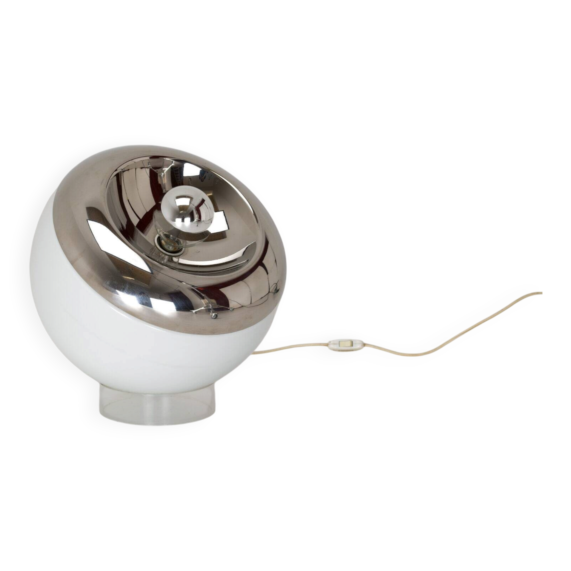 "Orbital" glass table lamp