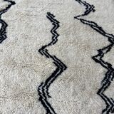 Tapis béni ouarain graphique 200x170cm