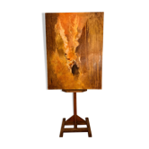 Large Abstract Painting by Walter Hinchey, Oil on Canvas, Signed, 2005